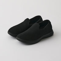 【ルムトン スタイル2 BLACK BLACK】履き心地のよい 軽い メリノウール スリッポン