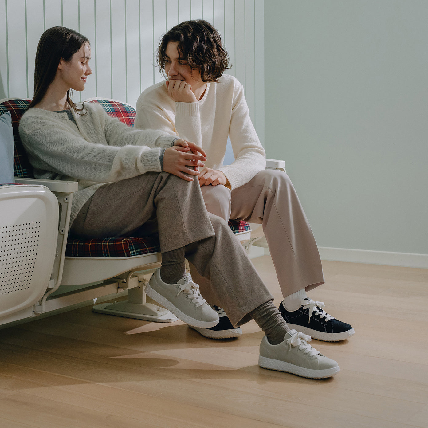 【ルムトン バディ】履き心地のよい 軽い メリノウール スニーカー