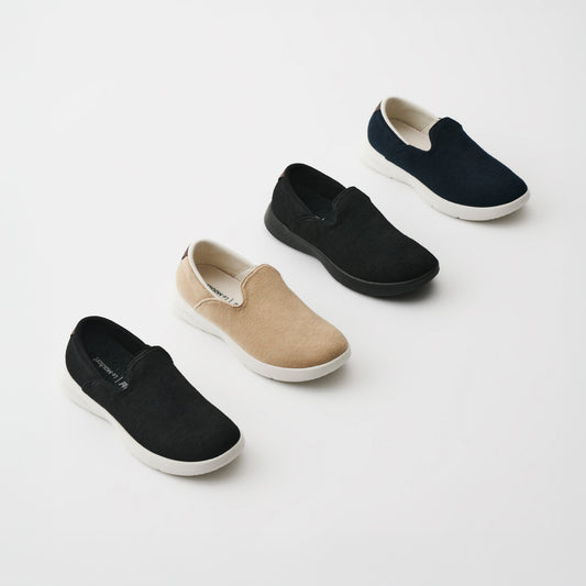 【ルムトン スタイル2】履き心地のよい 軽い メリノウール スリッポン