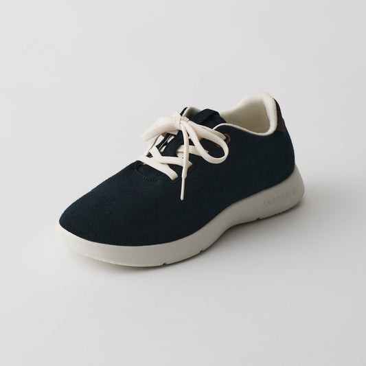 【ルムトン クラシック2 DARK NAVY】履き心地のよい 軽い メリノウール スニーカー