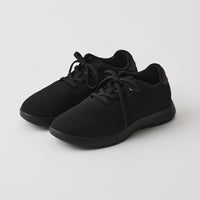 【ルムトン クラシック2 BLACK BLACK】履き心地のよい 軽い メリノウール スニーカー