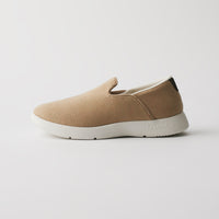 【ルムトン スタイル2 BEIGE】履き心地のよい 軽い メリノウール スリッポン