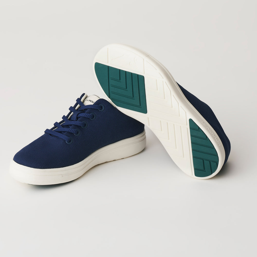 【ルムトン フォレスト INDIGO NAVY】履き心地のよい 軽い メリノウール スニーカー