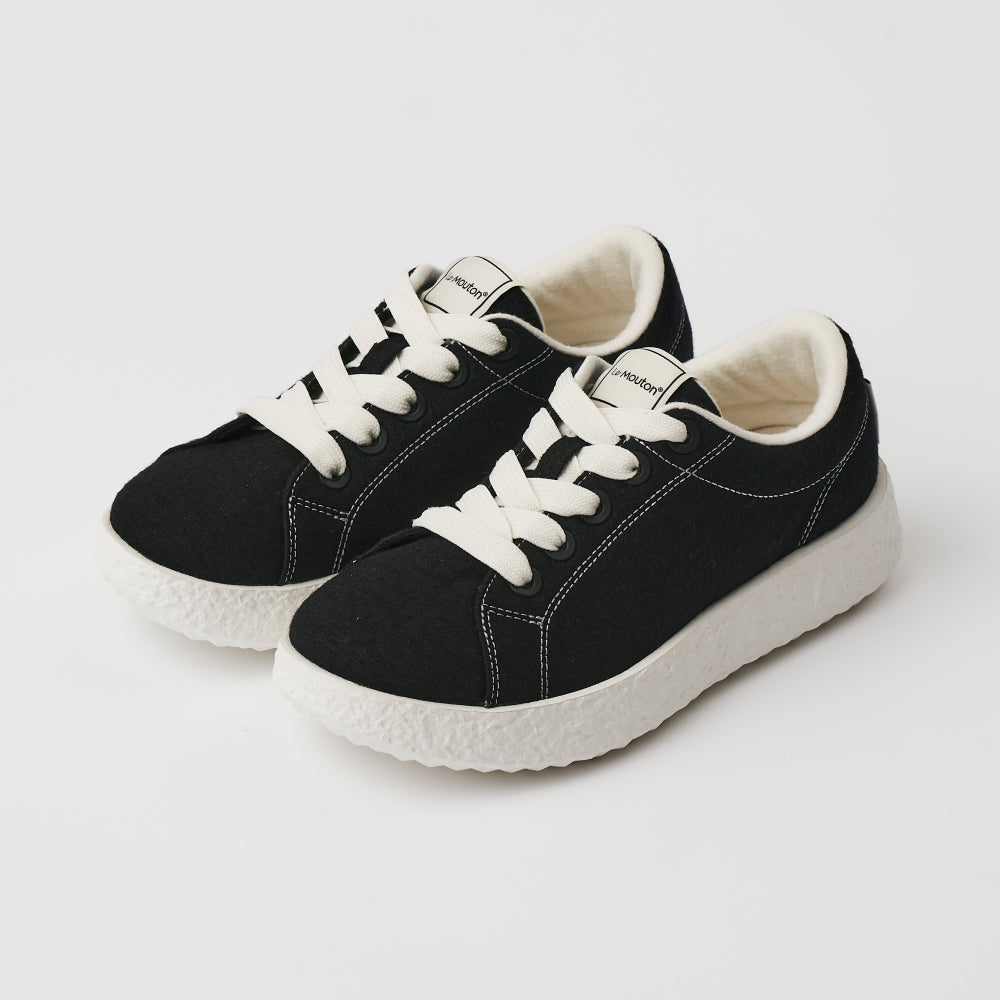 【ルムトン バディ】履き心地のよい 軽い メリノウール スニーカー