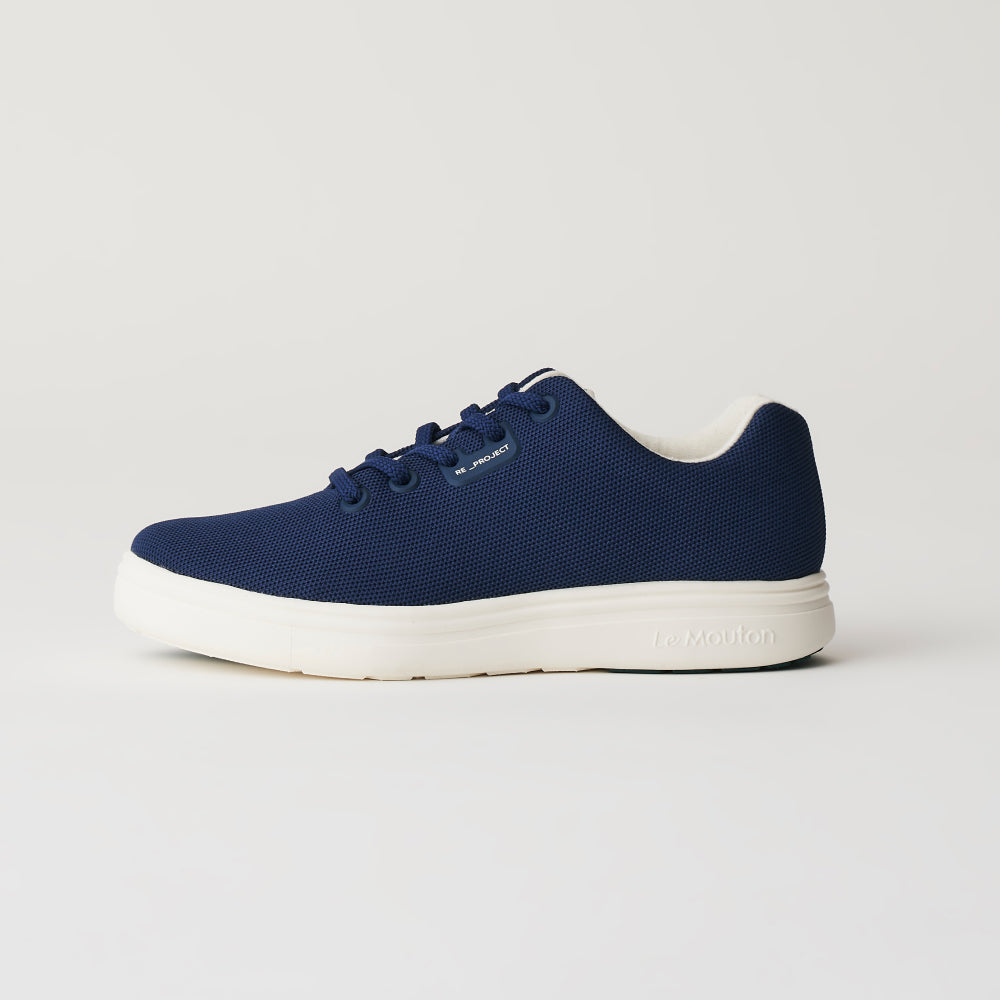 【ルムトン フォレスト INDIGO NAVY】履き心地のよい 軽い メリノウール スニーカー