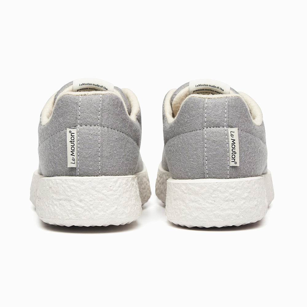 【ルムトン メイト GRAY】履き心地のよい 軽い メリノウール スニーカー