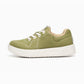 【ルムトン メイト OLIVE GREEN】履き心地のよい 軽い メリノウール スニーカー