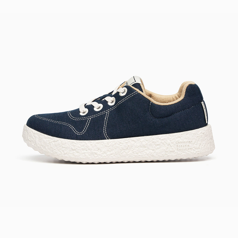 【ルムトン メイト DARK NAVY】履き心地のよい 軽い メリノウール スニーカー