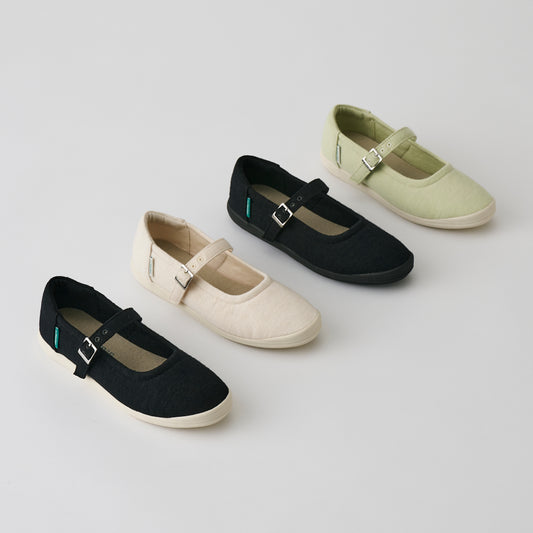 【ルムトン スイート】履き心地のよい 軽い メリノウール フラットシューズ