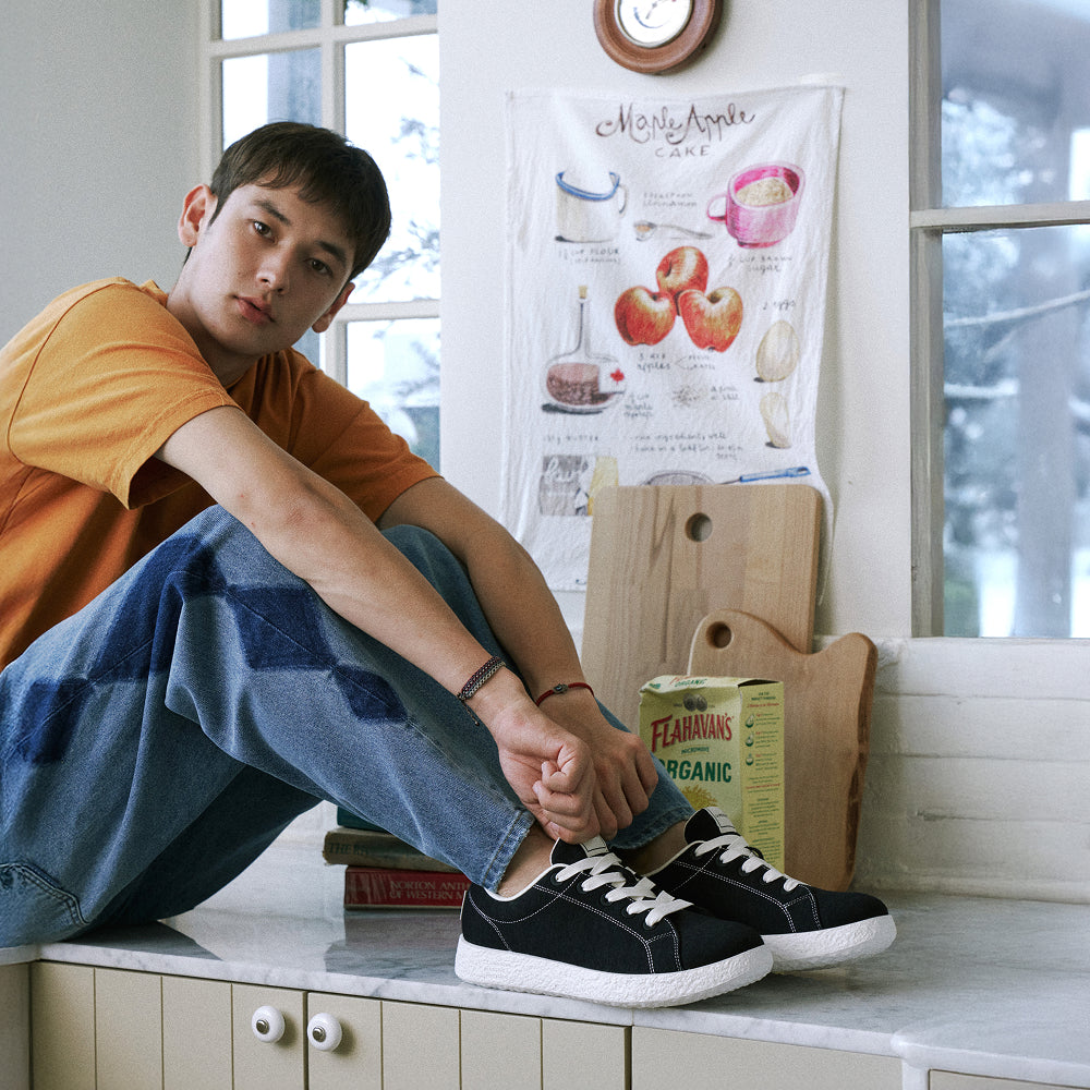 【ルムトン バディ】履き心地のよい 軽い メリノウール スニーカー