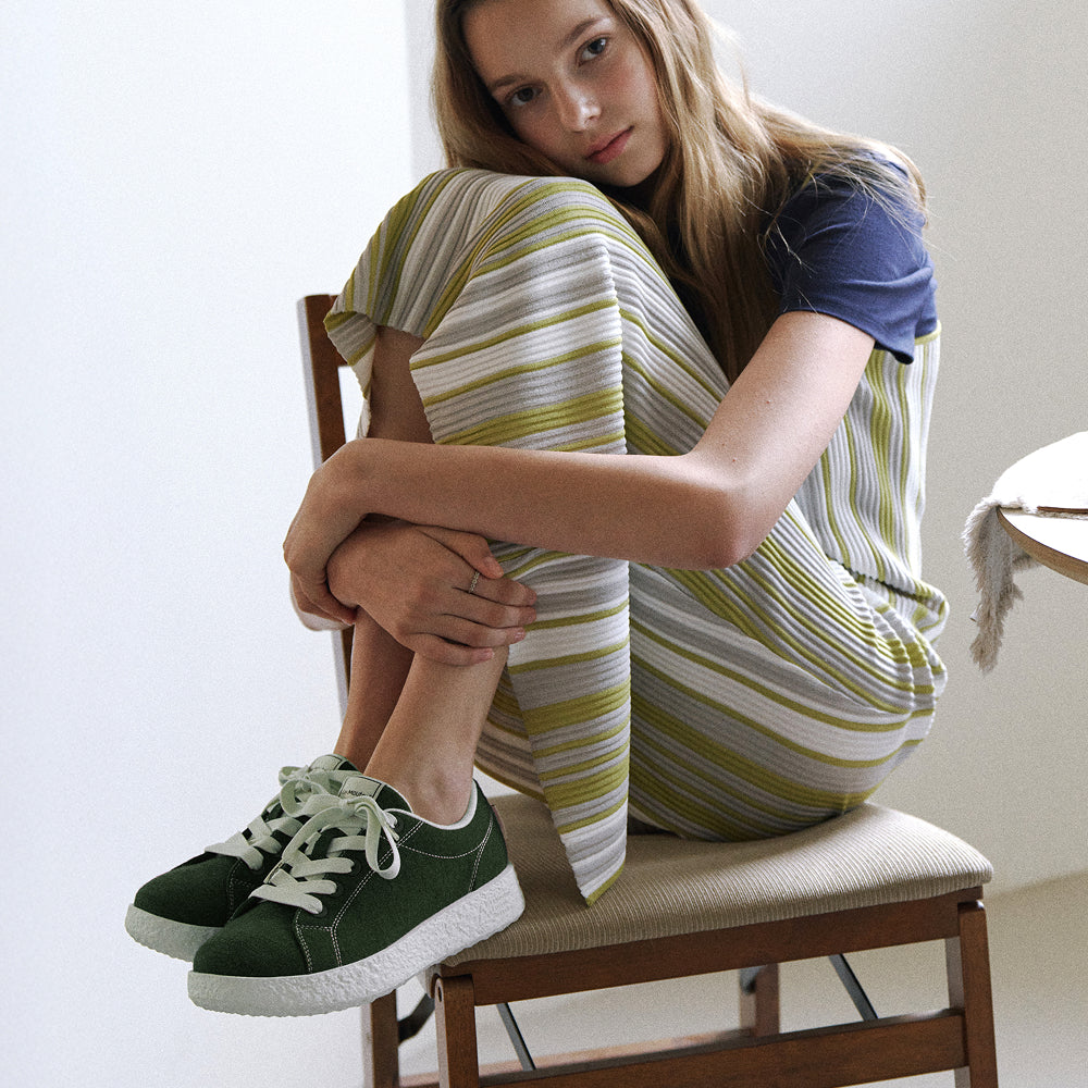 【ルムトン バディ】履き心地のよい 軽い メリノウール スニーカー