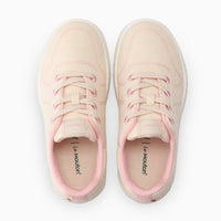 【ルムトン メイト CREAM PINK】履き心地のよい 軽い メリノウール スニーカー