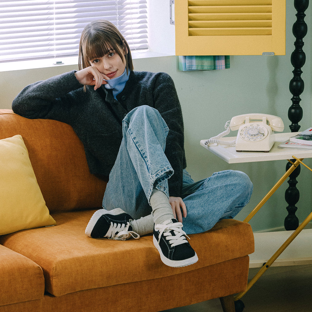 【ルムトン バディ】履き心地のよい 軽い メリノウール スニーカー