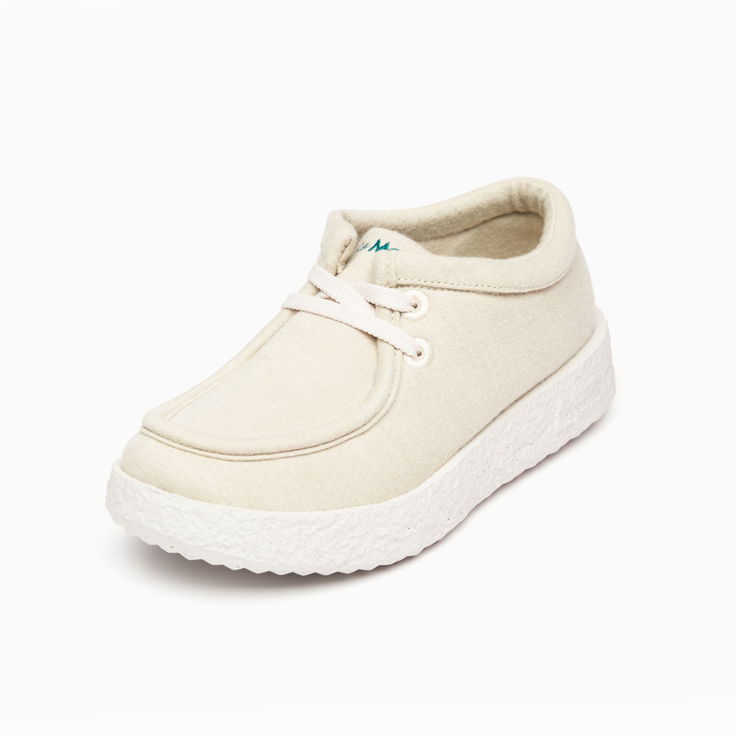 【ルムトン ワラビー IVORY】履き心地のよい 軽い メリノウール スニーカー