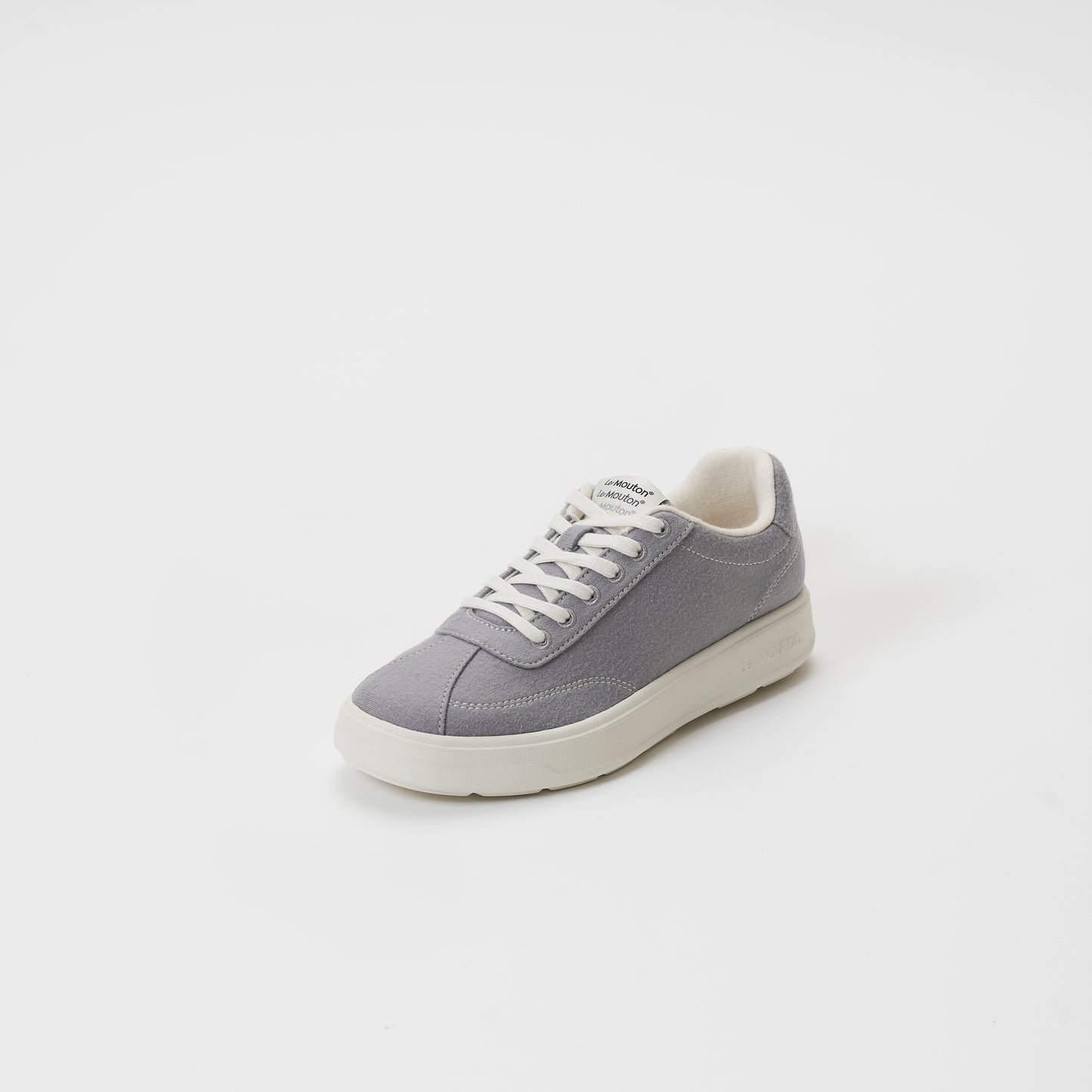 【ルムトン アップ GRAY】履き心地のよい 軽い メリノウール スニーカー